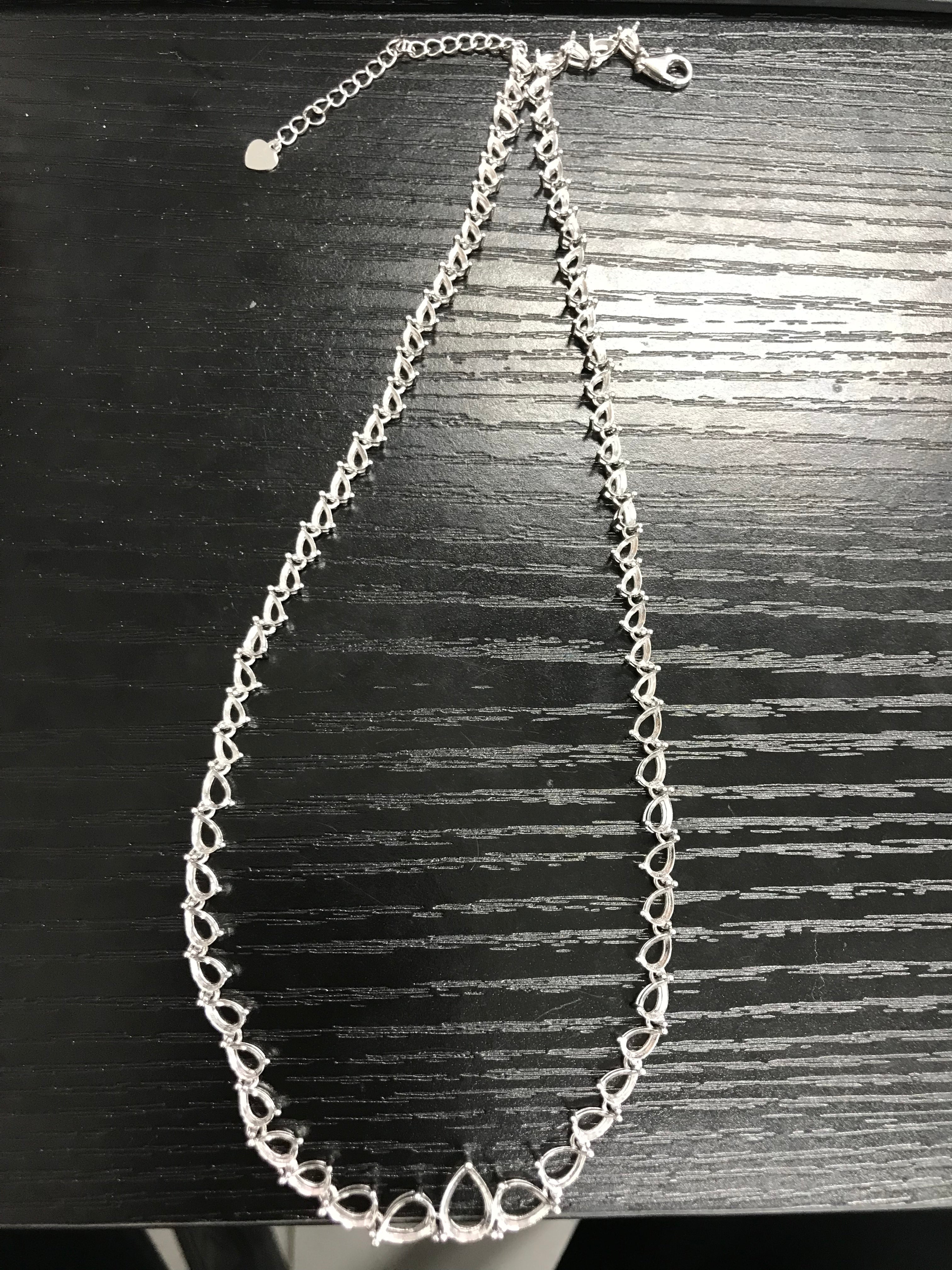 S925 Colorful Tourmaline Necklace Link for Catarina 1.21