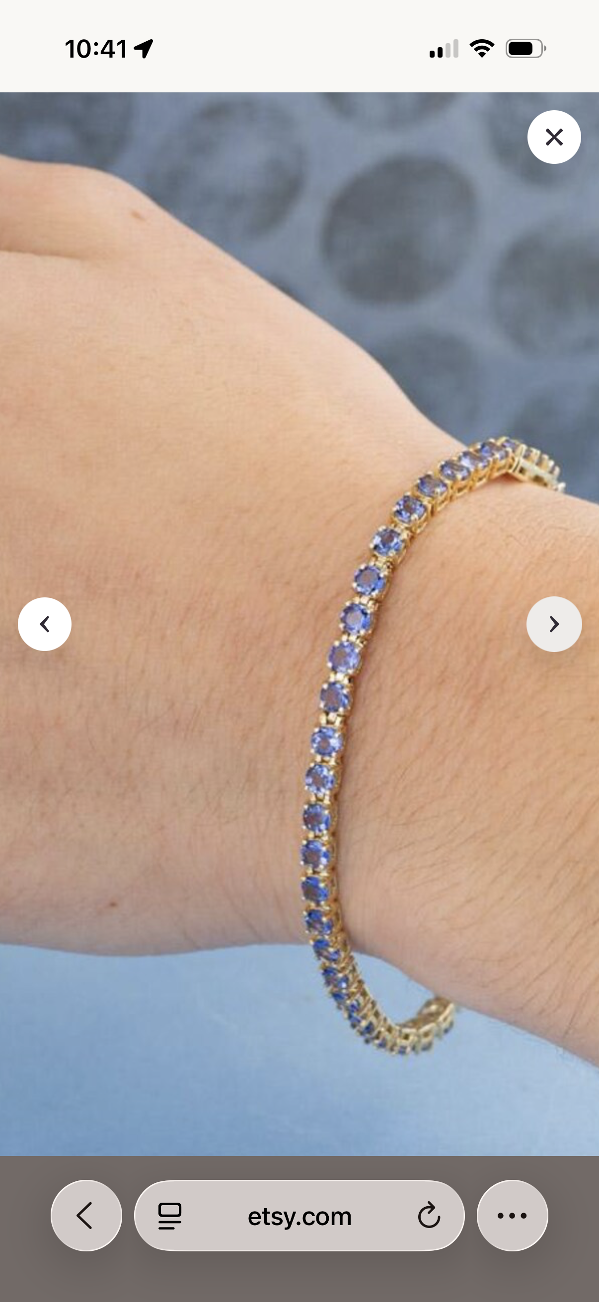 18k gold bracelet customise link for Thuy 4.13