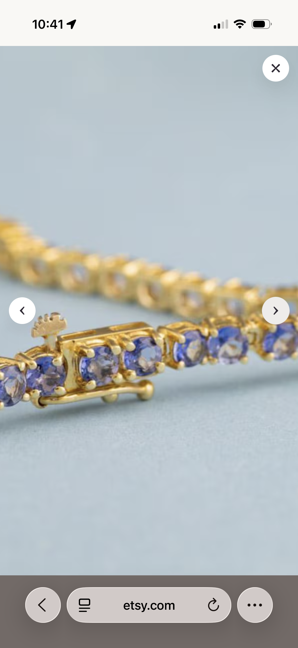 18k gold bracelet customise link for Thuy 4.13