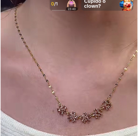 S925 Tourmaline necklace Link for Elena 11.27