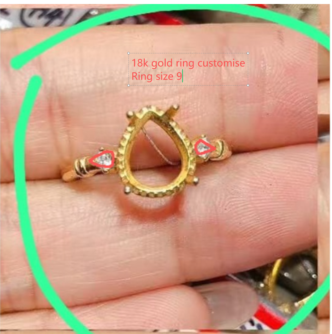 18k Gold Ring Customise Link for Jorina 12.20